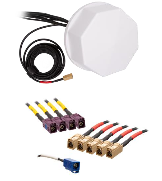 Ventev VM-UWG451OD-FKR Multiband 10-in-1 VenDome Omni Antenna with FAKRA Connectors