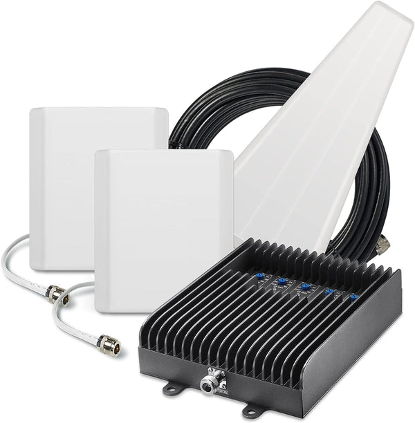 SureCall Fusion5s 2.0 Mobile Network Cell Phone Signal Booster - Yagi/2Panel Antennas